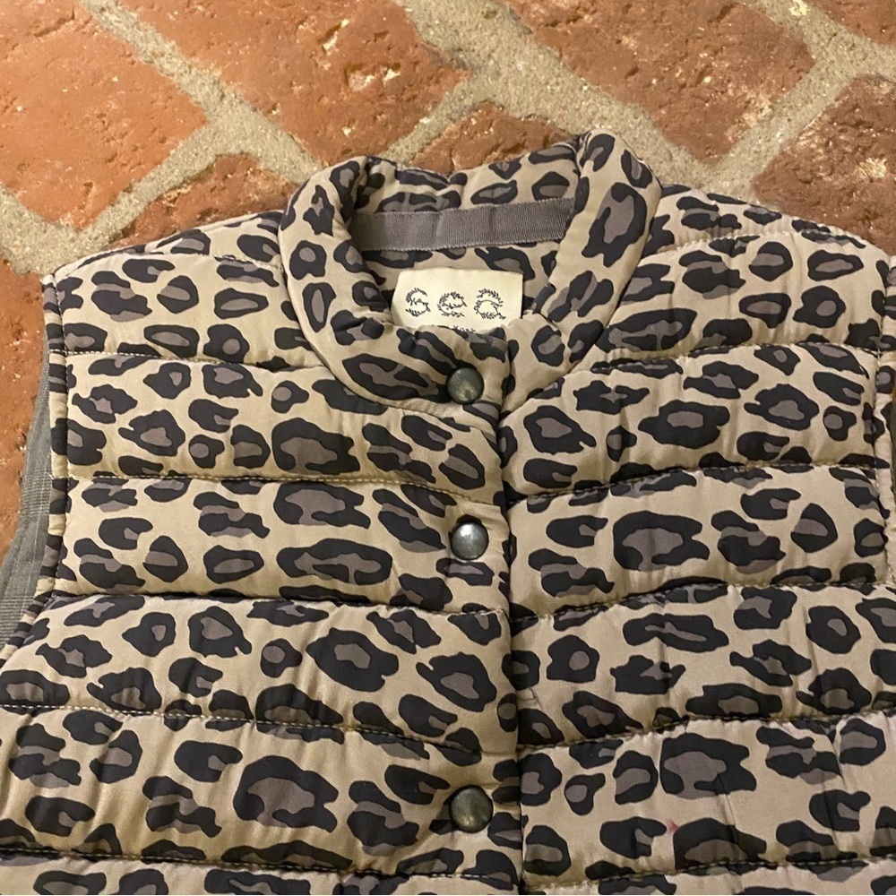 SEA New York Silk Animal print vest - Picture 5 of 16